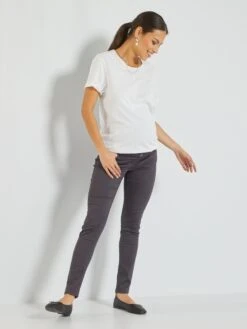 Pantalón Premamá Skinny - Gris Antracita 12 Pantalón Premamá Skinny - Gris Antracita -Zalaris Tienda pantalon premama skinny gris antracita vs290 15 frb4