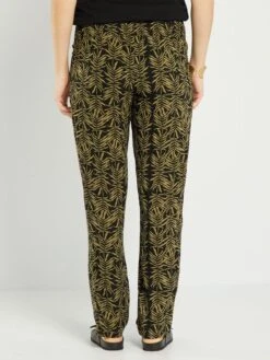 Pantalón Premamá Vaporoso Y Ligero - NEGRO 9 Pantalón Premamá Vaporoso Y Ligero - NEGRO -Zalaris Tienda pantalon premama vaporoso y ligero negro zo550 8 frb4