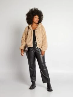 Pantalón Recto - 5 Bolsillos - Negro