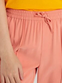 Pantalón Regular De Sarga Tipo Jogging - NARANJA -Zalaris Tienda pantalon regular de sarga tipo jogging naranja zj851 8 frb3