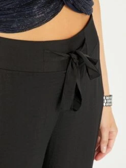 Pantalón Satinado - Negro -Zalaris Tienda pantalon satinado negro adc38 4 frb4
