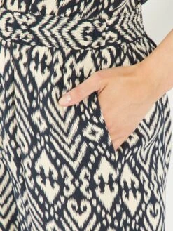 Pantalón Vaporoso Ancho - Ikat -Zalaris Tienda pantalon vaporoso ancho ikat arg40 1 frb5