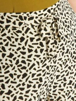 Pantalón Vaporoso Estampado - BLANCO -Zalaris Tienda pantalon vaporoso estampado blanco add25 1 frb4