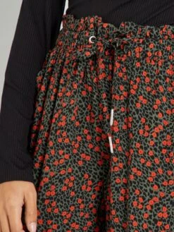 Pantalón Vaporoso - KAKI -Zalaris Tienda pantalon vaporoso kaki zk770 1 frb3