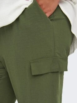 Pantalón Vaporoso 'Only Carmakoma' - KAKI -Zalaris Tienda pantalon vaporoso only carmakoma kaki amw83 2 frb4