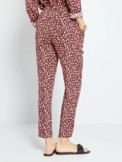 Pantalón Vaporoso - ROJO -Zalaris Tienda pantalon vaporoso rojo zk770 2 frb3