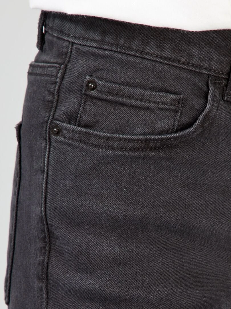Pantalón Vaquero Slim L30 - VINO NEGRO 6 Pantalón Vaquero Slim L30 - VINO NEGRO - Imagen 4