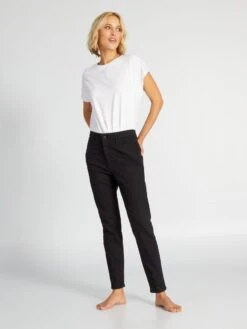 Pantalón Vaquero Slim - L34 - NEGRO