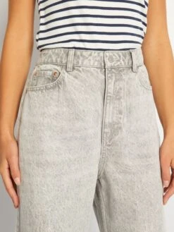 Pantalón Vaquero Wide Leg - ÁCIDO GRIS -Zalaris Tienda pantalon vaquero wide leg acido gris aof72 1 frb4