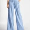 Pantalón Wide Leg - Blu
