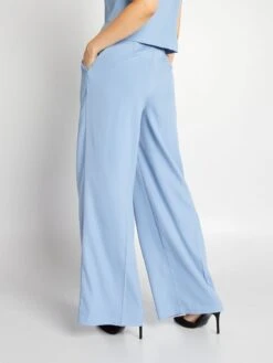 Pantalón Wide Leg - Blu -Zalaris Tienda pantalon wide leg blu axz71 1 frb3
