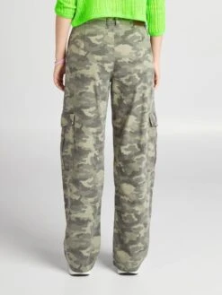 Pantalón Wide Leg - Camuflaje -Zalaris Tienda pantalon wide leg camuflaje aod39 1 frb4