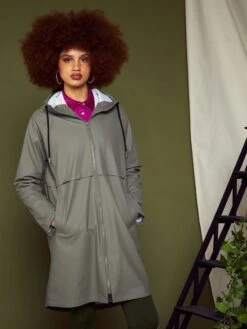 Parka Hidrófuga Con Capucha - KAKI -Zalaris Tienda parka hidrofuga con capucha kaki adp86 1 frb4