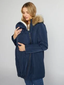 Parka Premamá 3 En 1 - SAVIA AZUL -Zalaris Tienda parka premama 3 en 1 savia azul akv30 2 frb4
