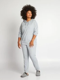 Parte Superior De Pijama De Punto Suave - Sudadera - AZUL -Zalaris Tienda parte superior de pijama de punto suave sudadera azul are89 1 frb4