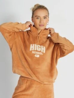 Parte Superior De Pijama - MARRON