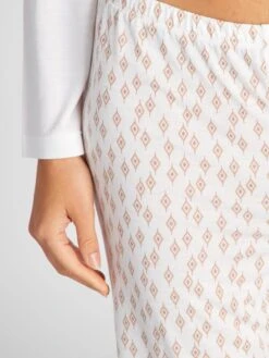 Pijama Con Camiseta + Pantalón - 2 Piezas - BEIGE -Zalaris Tienda pijama con camiseta pantalon 2 piezas beige aur20 2 frb3