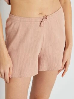 Pijama Corto Short + Camiseta Sin Mangas - 2 Piezas - ROSA -Zalaris Tienda pijama corto short camiseta sin mangas 2 piezas rosa zr912 3 frb4