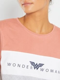 Pijama Corto 'Wonder Woman' - 2 Piezas - GRIS -Zalaris Tienda pijama corto wonder woman 2 piezas gris zi746 1 frb4