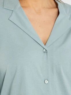 Pijama De Punto - 2 Piezas - Azul Pizarra -Zalaris Tienda pijama de punto 2 piezas azul pizarra zn684 2 frb5