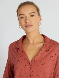 Pijama Largo - 2 Piezas - AO ROJO -Zalaris Tienda pijama largo 2 piezas ao rojo aqi25 2 frb3