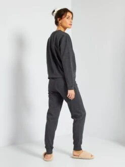 Pijama Largo Y Abrigado 'Harry Potter' - 2 Piezas - GRIS -Zalaris Tienda pijama largo y abrigado harry potter 2 piezas gris zi726 1 frb3