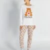Pijama 'Osos Amorosos' - BLANCO