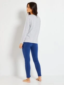 Pijama 'Super Mario' - Gris/azul -Zalaris Tienda pijama super mario grisazul zi743 1 frb2