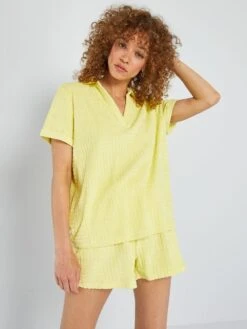 Polo De Rizo - Amarillo -Zalaris Tienda polo de rizo amarillo anb37 1 frb3