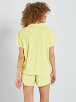 Polo De Rizo - Amarillo -Zalaris Tienda polo de rizo amarillo anb37 1 frb4