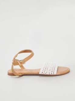 Sandalias De Ganchillo - Blanco -Zalaris Tienda sandalias de ganchillo blanco ano73 1 frb2
