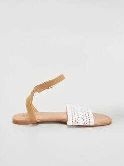 Sandalias De Ganchillo - Blanco -Zalaris Tienda sandalias de ganchillo blanco ano73 1 frb4