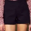 Short Acolchado Grueso - Negro