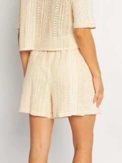 Short Calado - Ecru -Zalaris Tienda short calado ecru azo87 1 frb3