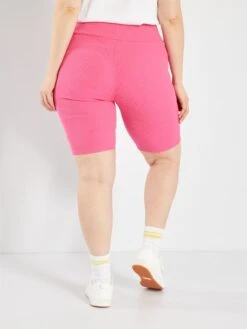 Short Ciclista De Punto De Canalé - Rosa Intenso -Zalaris Tienda short ciclista de punto de canale rosa intenso zs591 1 frb3