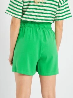 Short Con Cinturón Anudable 'JDY' - VERDE -Zalaris Tienda short con cinturon anudable jdy verde ail76 1 frb3