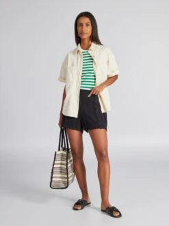 Short De Ganchillo - Negro -Zalaris Tienda short de ganchillo negro adc81 1 frb3