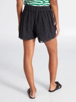 Short De Ganchillo - Negro -Zalaris Tienda short de ganchillo negro adc81 1 frb5