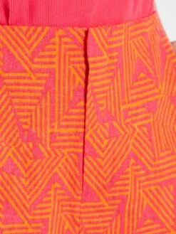 Short De Lino De Talle Alto - ROSA -Zalaris Tienda short de lino de talle alto rosa aea85 1 frb4