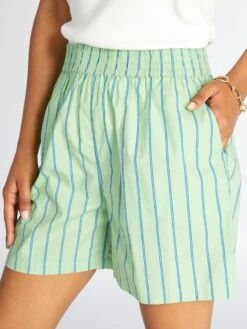 Short De Popelina - AZUL -Zalaris Tienda short de popelina azul and08 2 frb3