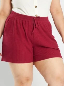 Short De Punto - REMOLACHA ROJA -Zalaris Tienda short de punto remolacha roja awf42 1 frb3