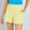 Short De Rizo - AMARILLO 2 Short De Rizo - AMARILLO -Zalaris Tienda short de rizo amarillo anb56 2 frb1