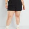 Short De Sarga - Negro