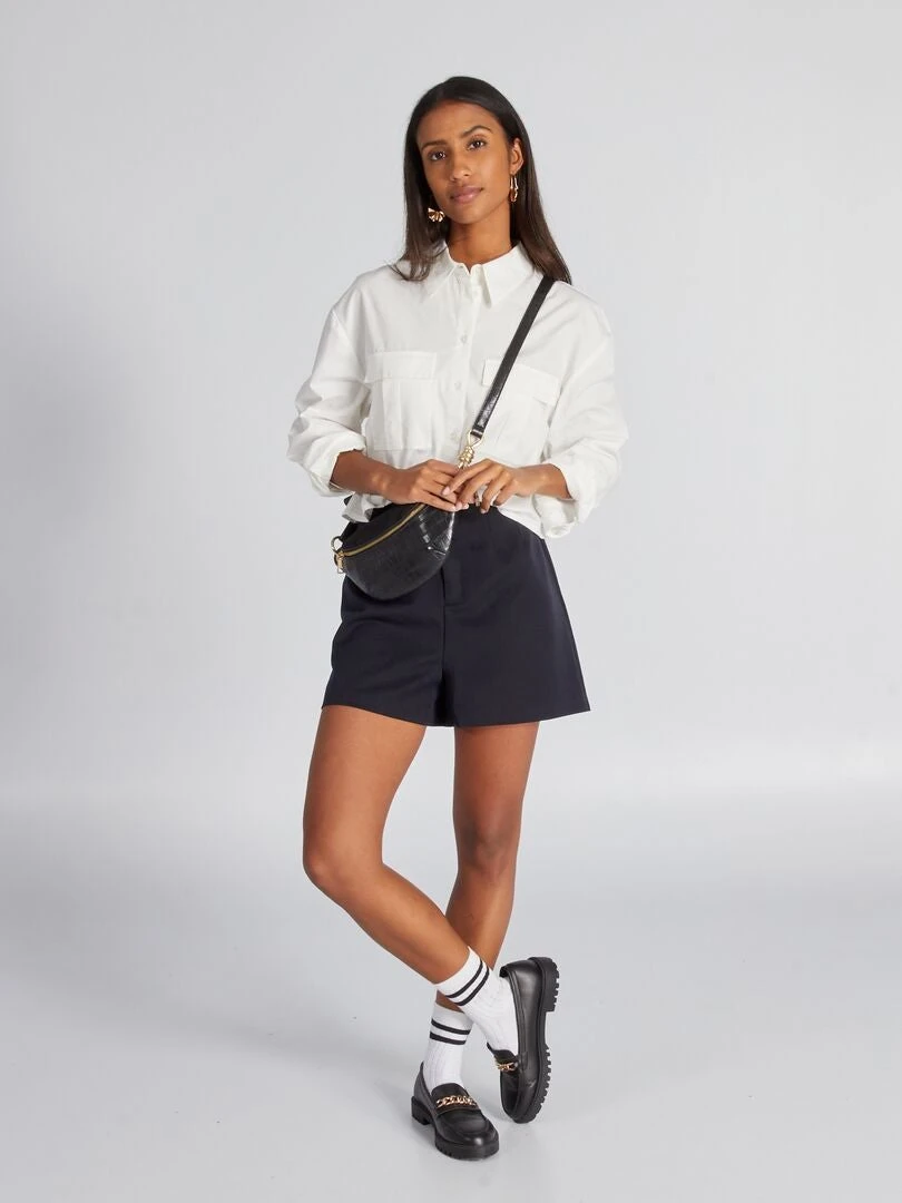 Short De Talle Alto - AS AZUL 3 Short De Talle Alto - AS AZUL