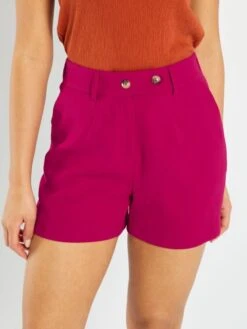 Short De Talle Alto - ROSA -Zalaris Tienda short de talle alto rosa atr38 4 frb2