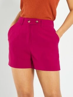 Short De Talle Alto - ROSA -Zalaris Tienda short de talle alto rosa atr38 4 frb4