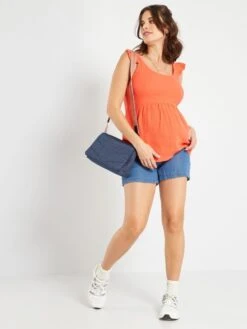 Short De Tencel - AZUL -Zalaris Tienda short de tencel azul aeu86 1 frb2