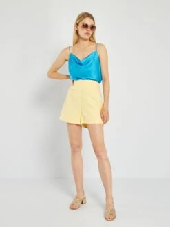 Short De Tweed - AMARILLO