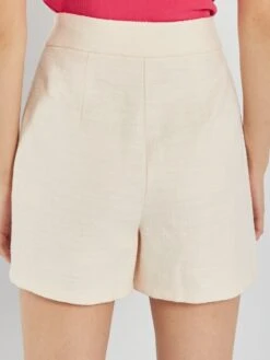 Short De Tweed - ROSA -Zalaris Tienda short de tweed rosa atr60 3 frb3