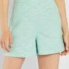 Short De Tweed - VERDE -Zalaris Tienda short de tweed verde atr60 4 frb1